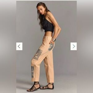 Pilcro X Anthropologie The Wanderer Cargo Pants, Size 26 P